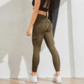 Damen-Taschen-Sexy-Stretch-Leggings, Fitness-Trainingshose