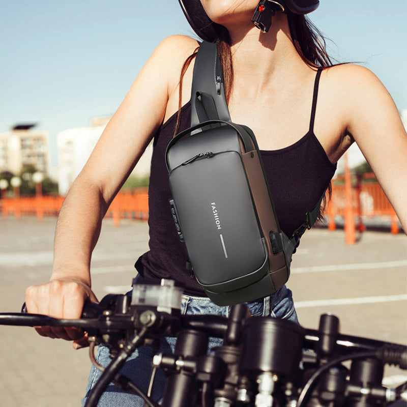 Diebstahlsichere Brusttasche mit Passwort Zweitbild