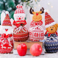 Weihnachts-Apfel-Geschenktüten