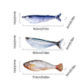 Realistisches Katzenspielzeug mit flatterndem Fisch