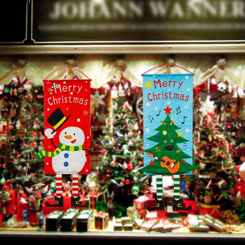Frohe Weihnachten-Türbanner-Hängeornament Hauptbild