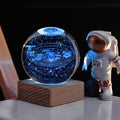 3D-Galaxie-Kristallkugel-Nachtlicht-Dekorlampe