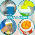 Gefrorener Smoothie-Becher