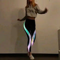 Regenbogen-reflektierende Leggings