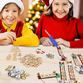 Weihnachtsbaumschmuck – personalisierte Buchstabenornamente zum Selbermachen