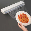 Plastikfolienspender mit Schneider