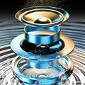 LED-Bluetooth-Musikplayer mit kabellosem Bass-Subwoofer
