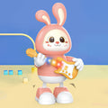 Entzückendes Kaninchen-Gitarristenspielzeug