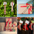 Weihnachtsbaumschmuck – personalisierte Buchstabenornamente zum Selbermachen