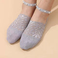 Elegante Perlenspitzensocken