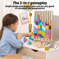 Stapelpuzzle-Set aus Holz