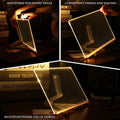 Sakerplus LED-Notiztafel mit Farben