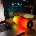 LED-Bluetooth-Musikplayer mit kabellosem Bass-Subwoofer