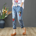 Lässige Retro-Jeans für Damen