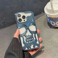 Überzogene Totenkopf-Hülle für das iPhone