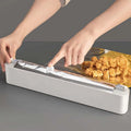 Plastikfolienspender mit Schneider