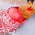 Weihnachts-Apfel-Geschenktüten