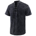Kurze Ärmel mit Batikmuster für Herren