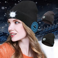 Bluetooth-Mütze mit LED-Licht und abnehmbaren Lautsprechern