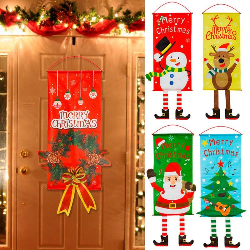 Frohe Weihnachten-Türbanner-Hängeornament Zweitbild