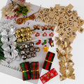 Weihnachtsbaumschmuck – personalisierte Buchstabenornamente zum Selbermachen