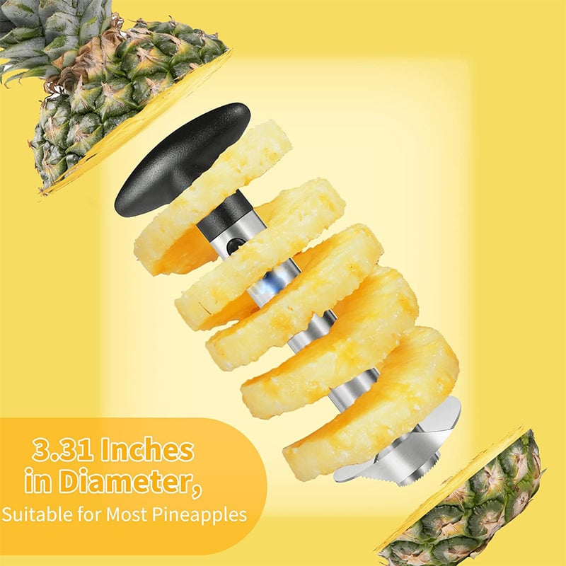 Verbesserter Ananas-Entkerner aus Edelstahl – verstärkter Kernentferner mit dicker Klinge für einfache Fruchtringe Hauptbild