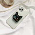 Niedlicher 3D-Kätzchen-Handyhalter mit Minispiegel