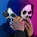Überzogene Totenkopf-Hülle für das iPhone