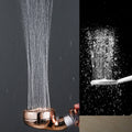 In 3 Modi einstellbare Turbodusche
