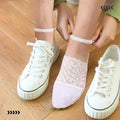 Elegante Perlenspitzensocken