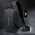 Diebstahlsichere Brusttasche mit Passwort