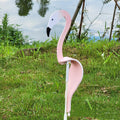 Wirbelnde Flamingo-Gartendekoration
