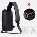 Diebstahlsichere Brusttasche mit Passwort