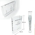 Buchförmige Acrylvase