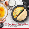 Elektrischer Omelette-Maker mit zwei Zonen