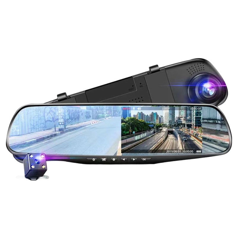 Dual-Recording-HD-Nachtsicht-Dashcam vorne und hinten Zweitbild