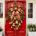 Türvorhang mit Weihnachtsglocke