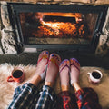 Socken mit Maniküre-Print