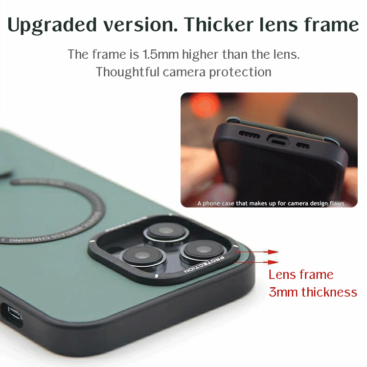 Magnetische kabellose Ladehülle für das iPhone Zweitbild