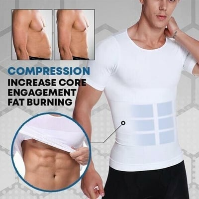 🔥HEISSER ANGEBOT 50 % RABATT🔥Body Shaping Short Sleeve für Herren Zweitbild