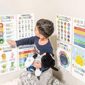 🧘‍♀️ Beruhigendes Eckposter-Set 🧠