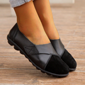 Hochwertige orthopädische Schuhe, echte bequeme Leder-Loafer