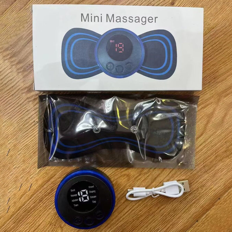 Mini tragbares elektrisches Nackenmassagegerät