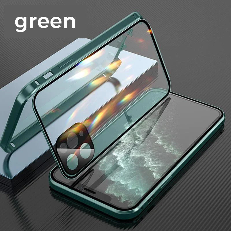 Anti-Snooping-Schutzhülle aus gehärtetem Glas für das iPhone