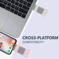 4-in-1-Hochgeschwindigkeits-USB-Flash-Laufwerk für mehrere Geräte