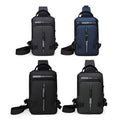 Mehrzweck-Brusttasche mit Ladeanschluss