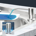 Seifenspender für das Waschbecken