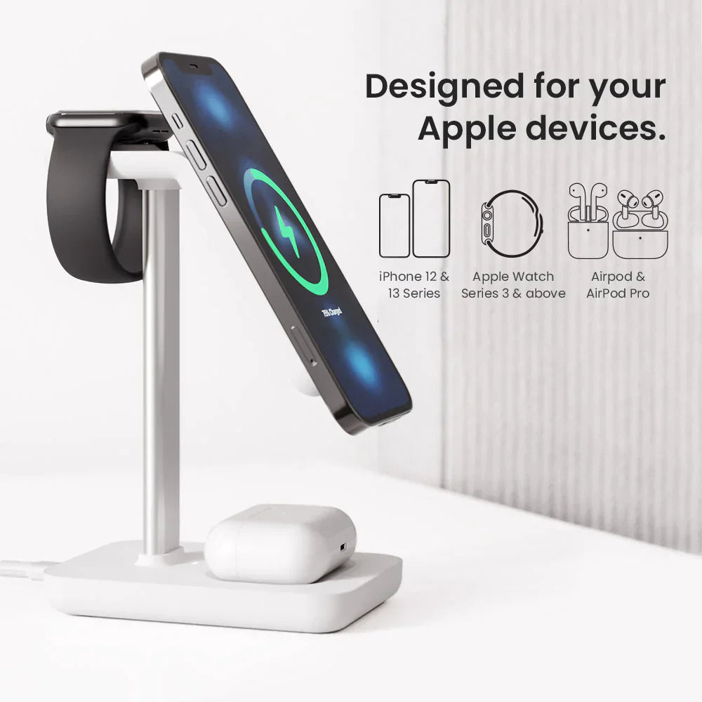 3-in-1 kabellose Ladestation, geeignet für iPhone Zweitbild