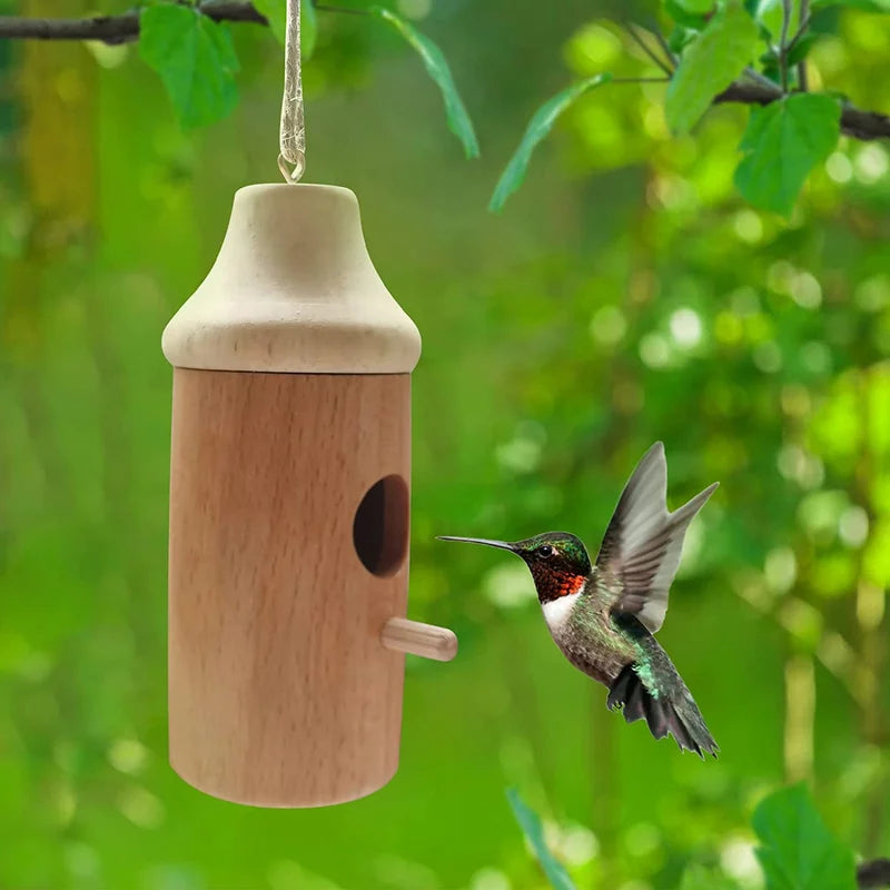 Kolibri-Haus aus Holz Zweitbild