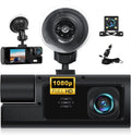 🚘3-Kanal-Dashcam vorne und hinten innen